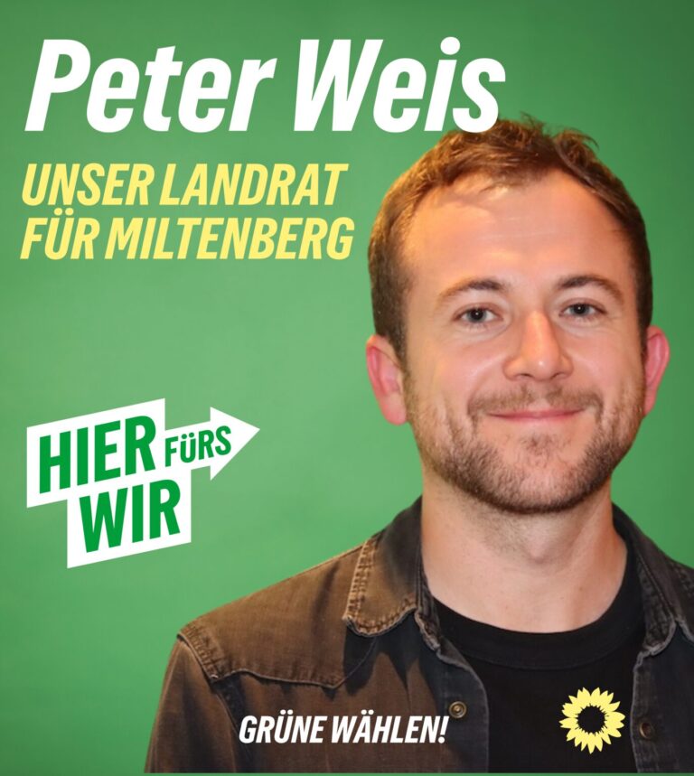 Wahl zum Landratskandidaten der Grünen